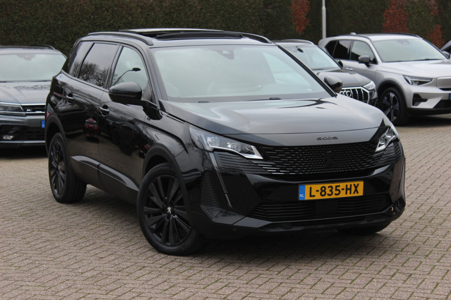 Peugeot 5008 1.2 PureTech Allure Pack 7p. / Panoramadak / Camera / Half leder / LED Koplampen / 19'' / Stoelverwarming / DAB / Dodehoek / Cruise Control