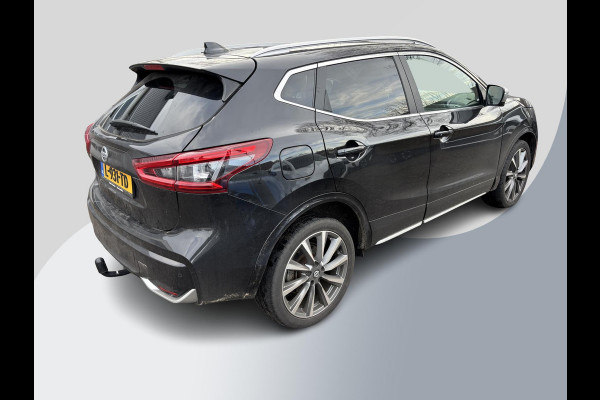 Nissan QASHQAI 1.3 DIG-T Tekna + 160pk Automaat | Trekhaak | Achteruitrijcamera | Lederen bekleding | Stoelverwarming | 1.500kg Trekgewicht