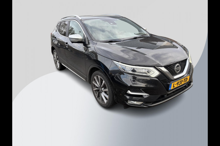 Nissan QASHQAI 1.3 DIG-T Tekna + 160pk Automaat | Trekhaak | Achteruitrijcamera | Lederen bekleding | Stoelverwarming | 1.500kg Trekgewicht