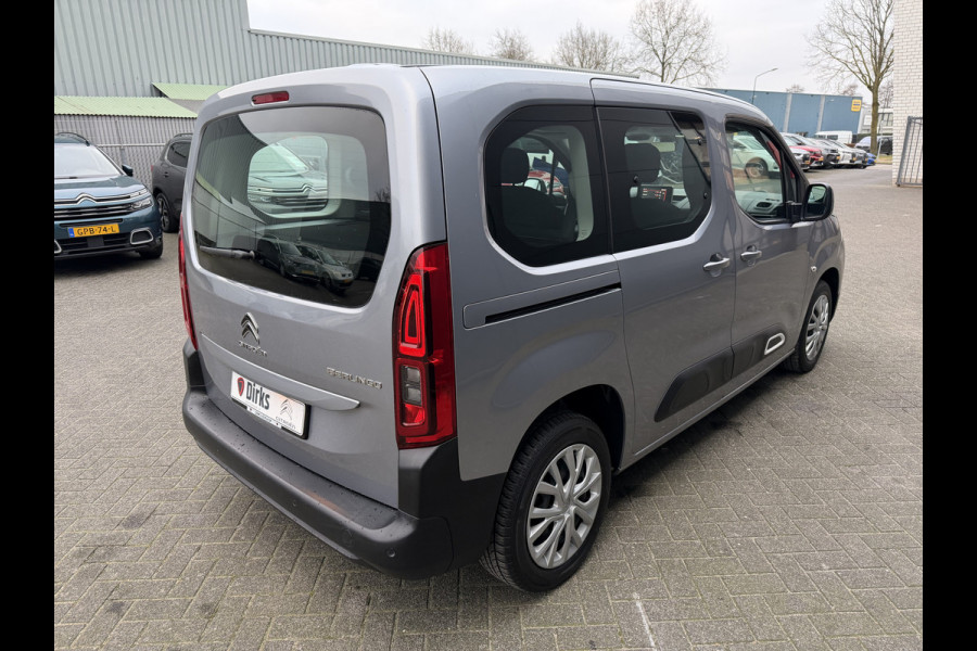 Citroën Berlingo 110pk Feel (Airco - Navigatie via APP - Parkeersensoren - Cruise Controle - 2x schuifdeuren)