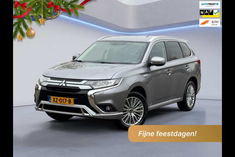 Mitsubishi Outlander 2.4 PHEV Pure+, vele opties, achteruitrijcamera, leder, 18 inch, 1 e eigenaar, NL auto met nationale auto pas