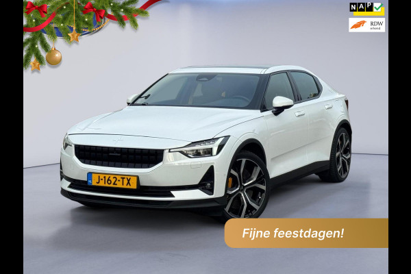 Polestar 2 Long Range Dual Motor 407 pk Launch Edition 78kWh PERFORMANCE, panodak, elect. trekhaak, parelmoer, 1 e eigenaar, nap