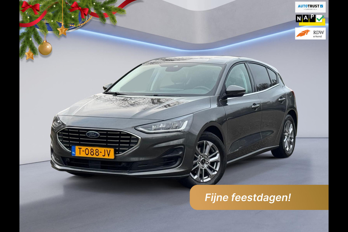 Ford Focus 1.0 EcoBoost 125 pk Hybrid Titanium, 1 e eigenaar, NL auto met nationale auto pas