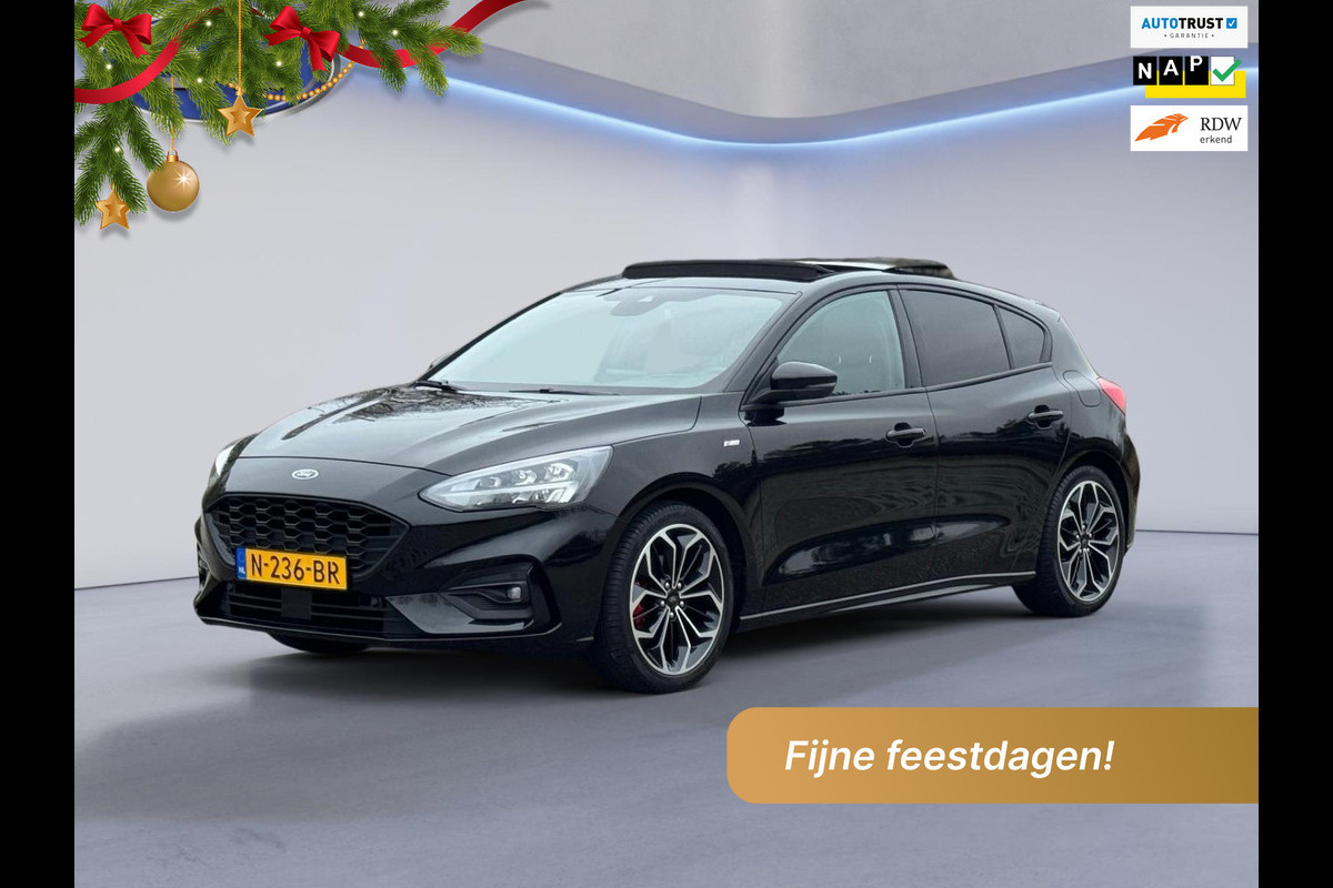 Ford Focus 1.0 EcoBoost Hybrid 125pk ST Line X Business, 18 inch,stoel-stuurverwarming, vele opties, 1 e eigenaar, NL auto met nap