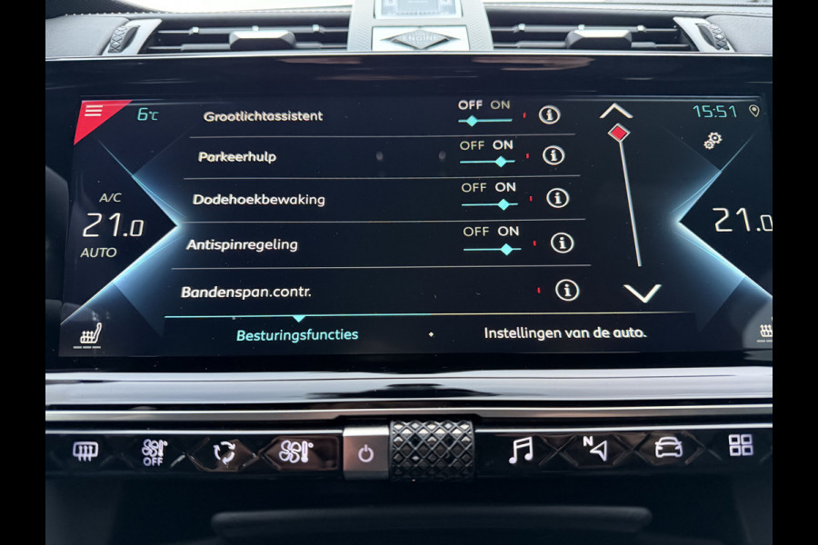 DS Ds 7 Crossback 300pk 4x4 Louvre (Trekhaak - Leder incl verwarming/massage/koeling/geheugen - 20" incl 4S - Elektrische Klep - Focal Electra - C