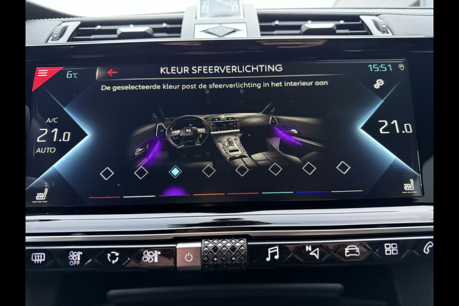 DS Ds 7 Crossback 300pk 4x4 Louvre (Trekhaak - Leder incl verwarming/massage/koeling/geheugen - 20" incl 4S - Elektrische Klep - Focal Electra - C