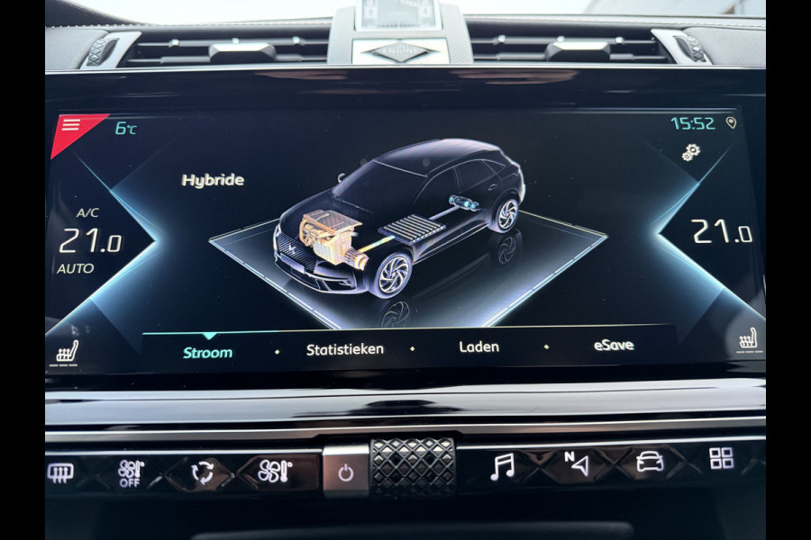 DS Ds 7 Crossback 300pk 4x4 Louvre (Trekhaak - Leder incl verwarming/massage/koeling/geheugen - 20" incl 4S - Elektrische Klep - Focal Electra - C