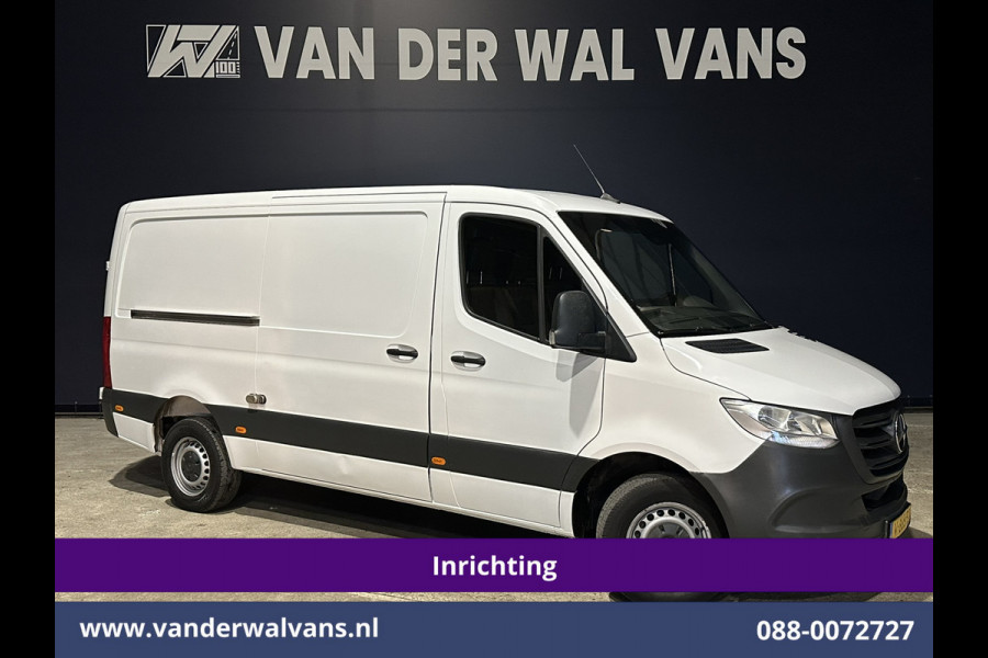Mercedes-Benz Sprinter 314 CDI 143pk L2H1 inrichting Euro6 Airco | Camera | Navigatie | Trekhaak 2800kg Cruisecontrol, Bijrijdersbank, leder