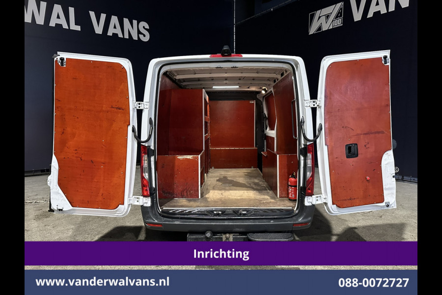 Mercedes-Benz Sprinter 314 CDI 143pk L2H1 inrichting Euro6 Airco | Camera | Navigatie | Trekhaak 2800kg Cruisecontrol, Bijrijdersbank, leder