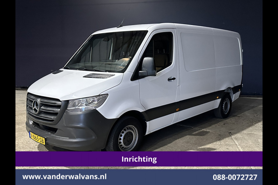 Mercedes-Benz Sprinter 314 CDI 143pk L2H1 inrichting Euro6 Airco | Camera | Navigatie | Trekhaak 2800kg Cruisecontrol, Bijrijdersbank, leder
