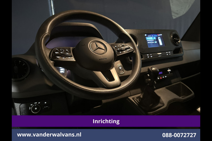 Mercedes-Benz Sprinter 314 CDI 143pk L2H1 inrichting Euro6 Airco | Camera | Navigatie | Trekhaak 2800kg Cruisecontrol, Bijrijdersbank, leder
