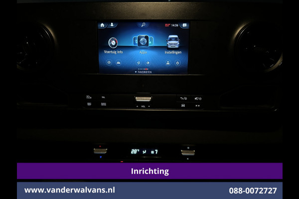 Mercedes-Benz Sprinter 314 CDI 143pk L2H1 inrichting Euro6 Airco | Camera | Navigatie | Trekhaak 2800kg Cruisecontrol, Bijrijdersbank, leder
