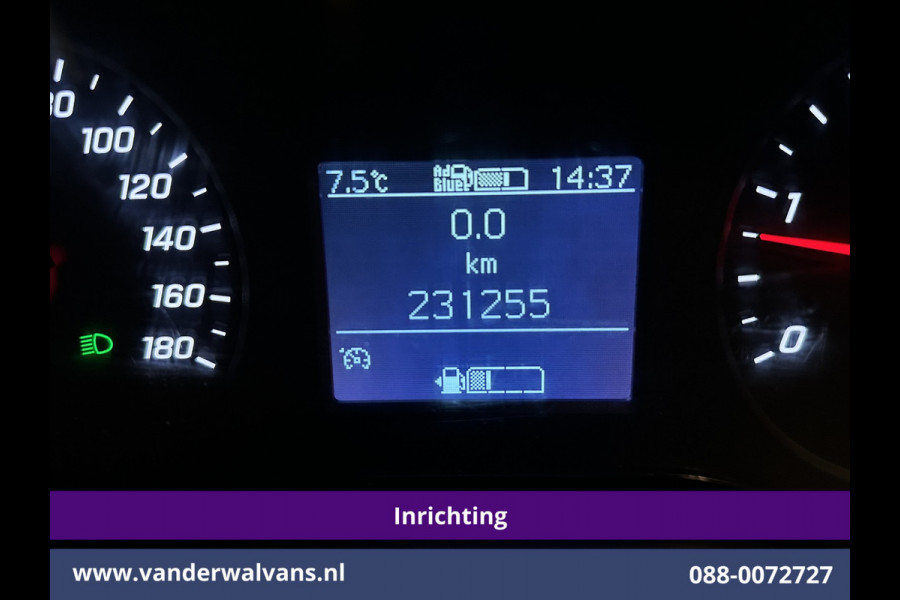 Mercedes-Benz Sprinter 314 CDI 143pk L2H1 inrichting Euro6 Airco | Camera | Navigatie | Trekhaak 2800kg Cruisecontrol, Bijrijdersbank, leder