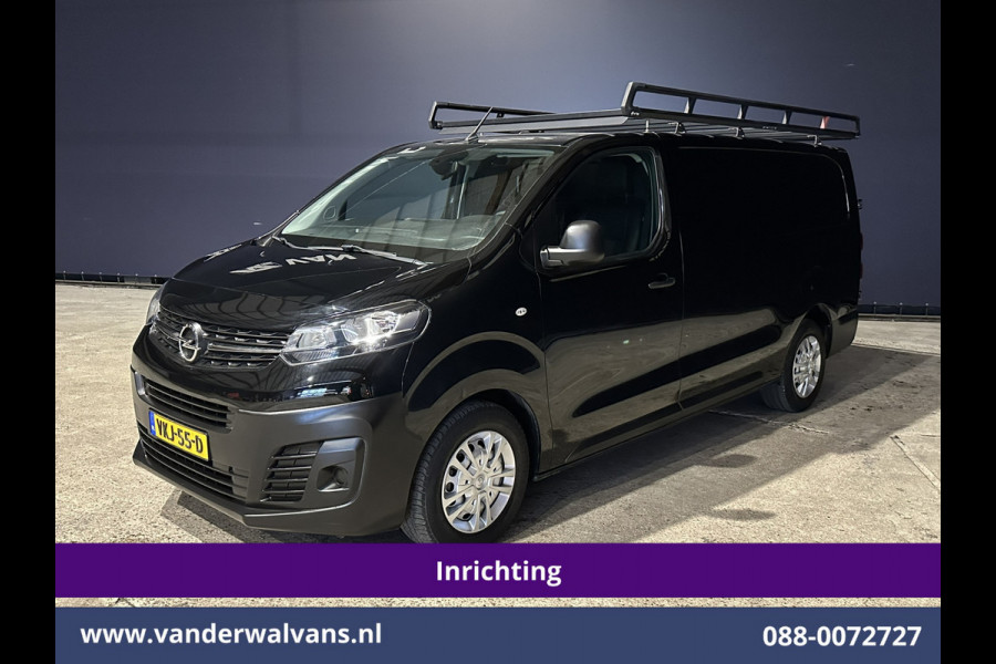 Opel Vivaro 2.0 CDTI 123pk L3H1 XL inrichting Euro6 Airco | Trekhaak 2500kg | Imperiaal Navigatie, Apple Carplay, Cruisecontrol, Android Auto, Parkeersensoren, Bijrijdersbank
