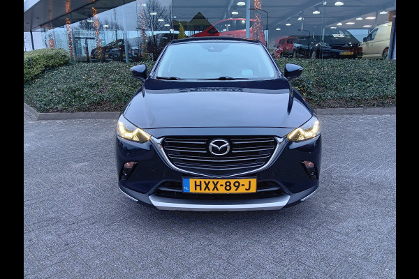 Mazda CX-3 2.0 SkyActiv-G 120 GT-M Line AUTOMAAT, Navi, Clima, Head-up, 18" etc. incl. 12 MND BOVAGGARANTIE