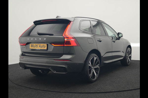 Volvo XC60 T6 Plug in Hybrid LONG RANGE AWD R-Design 350pk Dealer O.H. PHEV | Panodak | 360 Camera | Luxe Lederen Sportstoelen Memory & Ventilatie | 21" L.M | Google Maps | Keyless | Verwarmde Stoelen & Stuur | Virtual |  DAB |