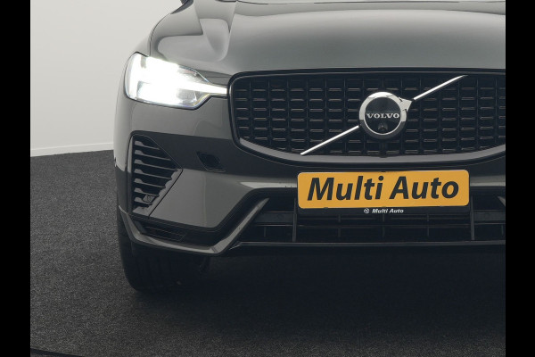 Volvo XC60 T6 Plug in Hybrid LONG RANGE AWD R-Design 350pk Dealer O.H. PHEV | Panodak | 360 Camera | Luxe Lederen Sportstoelen Memory & Ventilatie | 21" L.M | Google Maps | Keyless | Verwarmde Stoelen & Stuur | Virtual |  DAB |