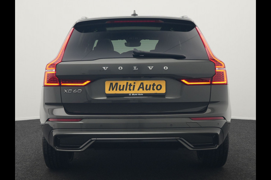 Volvo XC60 T6 Plug in Hybrid LONG RANGE AWD R-Design 350pk Dealer O.H. PHEV | Panodak | 360 Camera | Luxe Lederen Sportstoelen Memory & Ventilatie | 21" L.M | Google Maps | Keyless | Verwarmde Stoelen & Stuur | Virtual |  DAB |