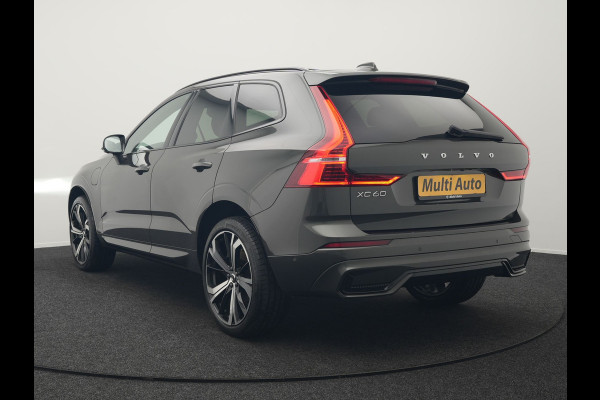 Volvo XC60 T6 Plug in Hybrid LONG RANGE AWD R-Design 350pk Dealer O.H. PHEV | Panodak | 360 Camera | Luxe Lederen Sportstoelen Memory & Ventilatie | 21" L.M | Google Maps | Keyless | Verwarmde Stoelen & Stuur | Virtual |  DAB |