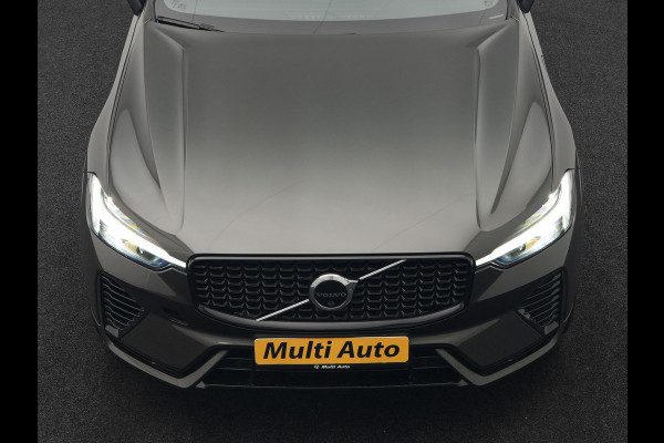 Volvo XC60 T6 Plug in Hybrid LONG RANGE AWD R-Design 350pk Dealer O.H. PHEV | Panodak | 360 Camera | Luxe Lederen Sportstoelen Memory & Ventilatie | 21" L.M | Google Maps | Keyless | Verwarmde Stoelen & Stuur | Virtual |  DAB |