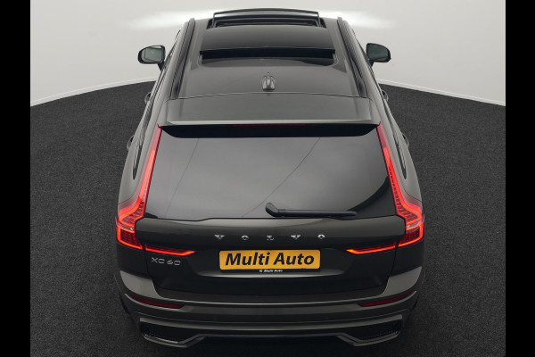 Volvo XC60 T6 Plug in Hybrid LONG RANGE AWD R-Design 350pk Dealer O.H. PHEV | Panodak | 360 Camera | Luxe Lederen Sportstoelen Memory & Ventilatie | 21" L.M | Google Maps | Keyless | Verwarmde Stoelen & Stuur | Virtual |  DAB |