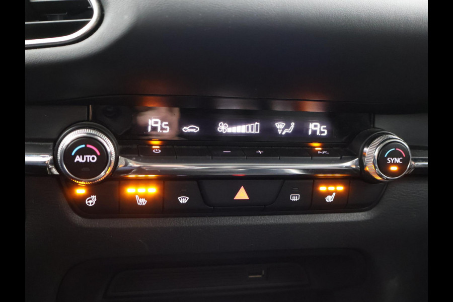 Mazda CX-30 2.0 e-SkyActiv-X M 180 PK HYBRID LUXURY + BOSE | TREKHAAK | LEDER | ADAPTIVE CRUISE | CAMERA