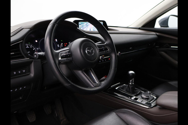 Mazda CX-30 2.0 e-SkyActiv-X M 180 PK HYBRID LUXURY + BOSE | TREKHAAK | LEDER | ADAPTIVE CRUISE | CAMERA