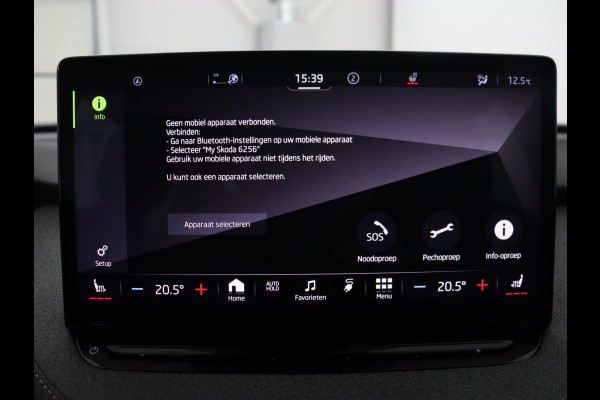 Škoda ENYAQ iV 80 | Stoel & stuurverwarming | Carplay | Keyless | Navigatie | Camera | Half leder | Cruise control | Full LED | Parkeerhulp