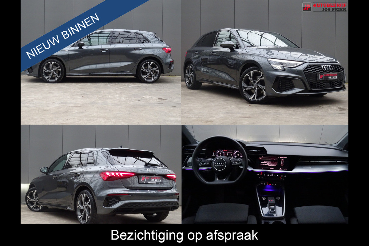 Audi A3 Sportback 35 TFSI edition one * S-LINE * CARPLAY * SPORTSTOELEN !!