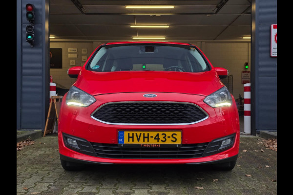 Ford C-MAX 1.5 Titanium / 150 PK / AFN.TREKHAAK / NIEUWE OH.BEURT / STOELVERW. / SENSOREN V+A / CARPLAY / NAVI / INCL. GARANTIE !