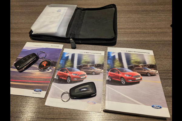 Ford C-MAX 1.5 Titanium / 150 PK / AFN.TREKHAAK / NIEUWE OH.BEURT / STOELVERW. / SENSOREN V+A / CARPLAY / NAVI / INCL. GARANTIE !