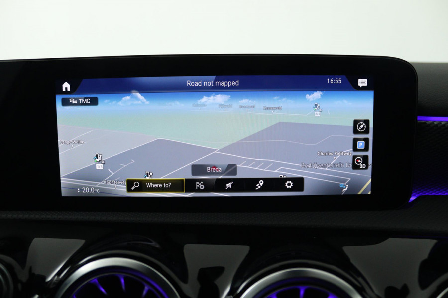 Mercedes-Benz A-Klasse 250 e Business Solution AMG Limited (SFEERVERLICHTING, STOELVERWARMING, ACHTERUITRIJCAMERA, NAVIGATIE)