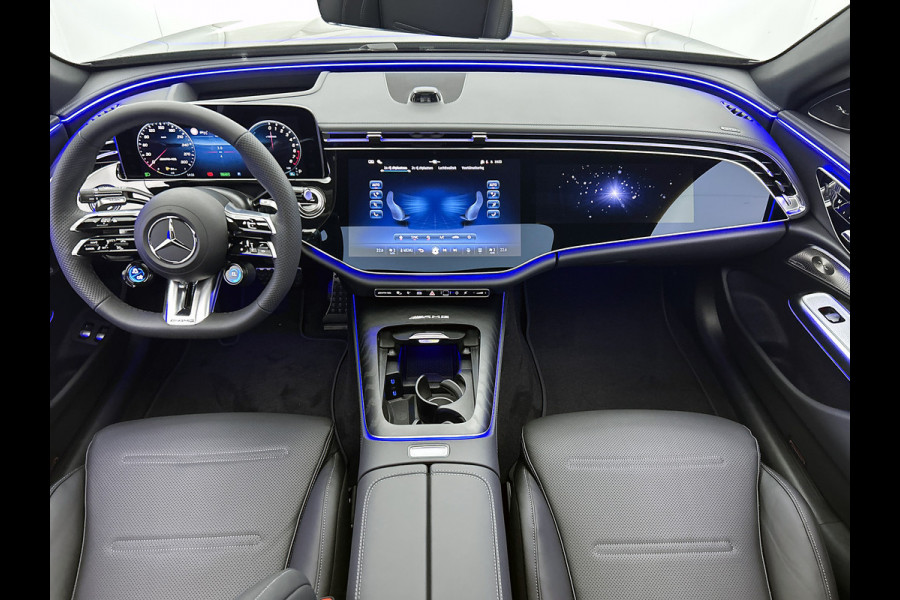 Mercedes-Benz E-Klasse AMG 53 4MATIC+ Night Edition | Premium Plus pakket | AMG DYNAMIC PLUS pakket | Rijassistentiepakket Plus | Achterassturing | 21 inch AMG velgen | Digital Light | Winterpakket | 360° camera | Burmester® 4D sound system | Head-up display | Stoelventilatie voor |