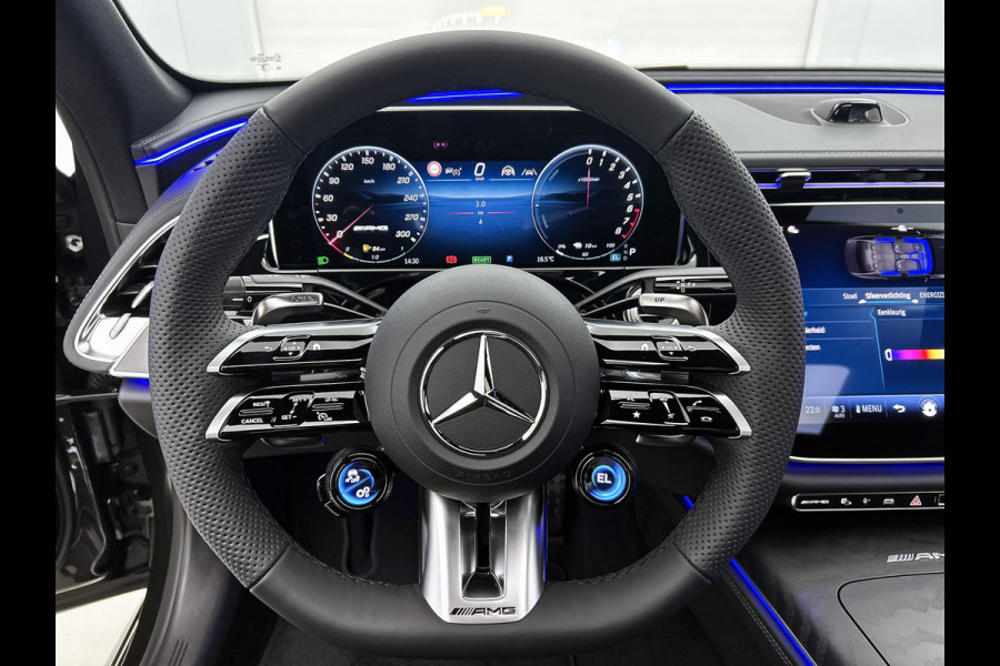 Mercedes-Benz E-Klasse AMG 53 4MATIC+ Night Edition | Premium Plus pakket | AMG DYNAMIC PLUS pakket | Rijassistentiepakket Plus | Achterassturing | 21 inch AMG velgen | Digital Light | Winterpakket | 360° camera | Burmester® 4D sound system | Head-up display | Stoelventilatie voor |