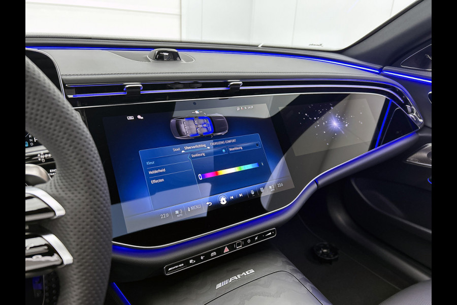 Mercedes-Benz E-Klasse AMG 53 4MATIC+ Night Edition | Premium Plus pakket | AMG DYNAMIC PLUS pakket | Rijassistentiepakket Plus | Achterassturing | 21 inch AMG velgen | Digital Light | Winterpakket | 360° camera | Burmester® 4D sound system | Head-up display | Stoelventilatie voor |