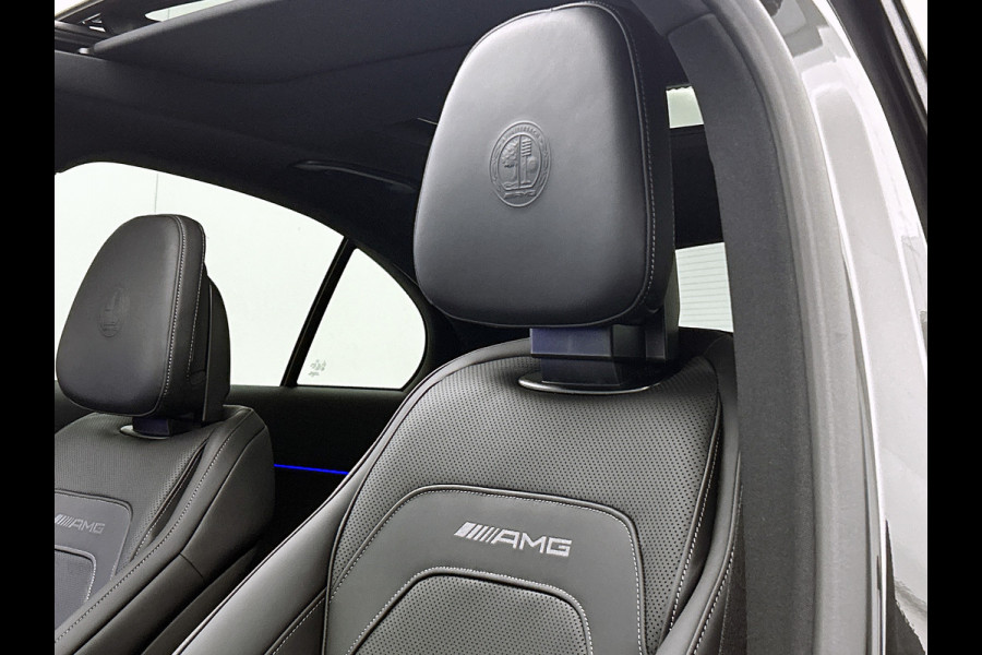 Mercedes-Benz E-Klasse AMG 53 4MATIC+ Night Edition | Premium Plus pakket | AMG DYNAMIC PLUS pakket | Rijassistentiepakket Plus | Achterassturing | 21 inch AMG velgen | Digital Light | Winterpakket | 360° camera | Burmester® 4D sound system | Head-up display | Stoelventilatie voor |