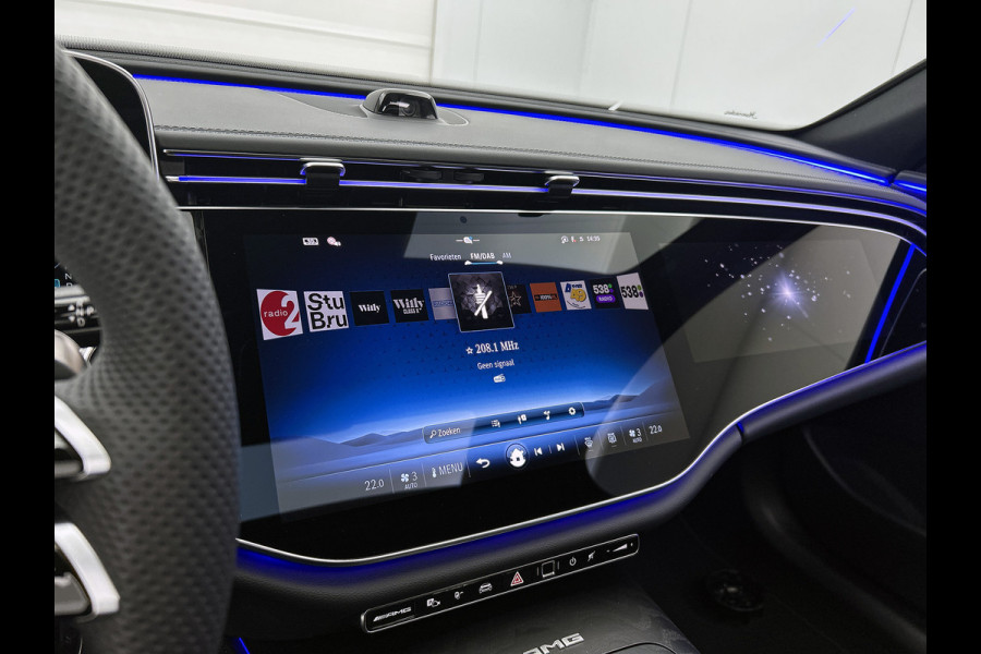 Mercedes-Benz E-Klasse AMG 53 4MATIC+ Night Edition | Premium Plus pakket | AMG DYNAMIC PLUS pakket | Rijassistentiepakket Plus | Achterassturing | 21 inch AMG velgen | Digital Light | Winterpakket | 360° camera | Burmester® 4D sound system | Head-up display | Stoelventilatie voor |