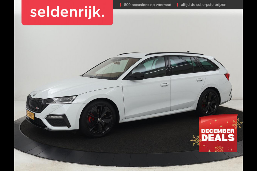 Škoda Octavia 2.0 TSI RS | 245pk | Trekhaak | Stoelverwarming | Adaptive cruise | Camera | Sfeerverlichting | Navigatie | Canton Sound | Sportstoelen | Virtual Cockpit | Full LED
