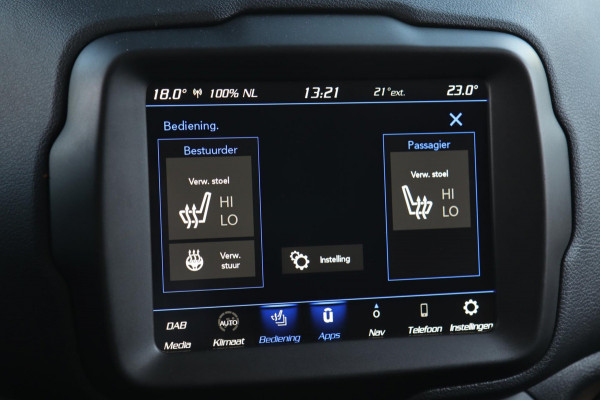 Jeep Renegade 1.3T Limited / LED / KEYLESS / CAMERA / CARPLAY / STUUR+STOELVERW