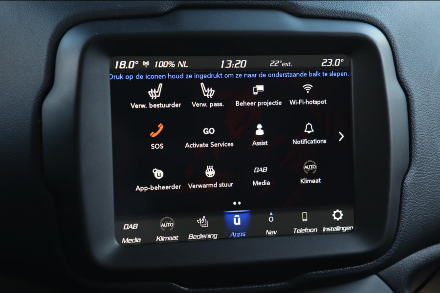 Jeep Renegade 1.3T Limited / LED / KEYLESS / CAMERA / CARPLAY / STUUR+STOELVERW