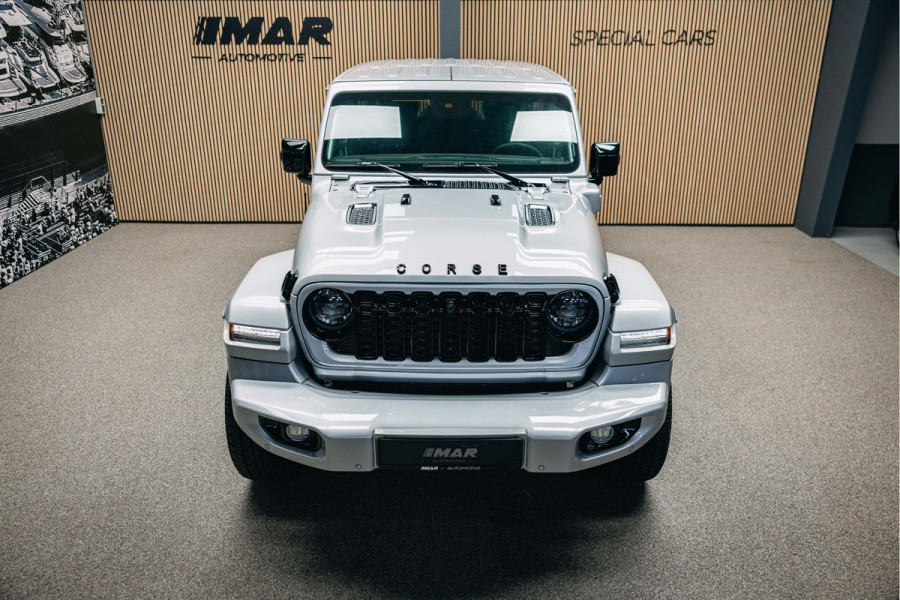 Jeep Wrangler 2.0T Sahara | Corse Edition Custom Made | Hybride | Stuur- en Stoelverwarming | Achteruitrijcamera |