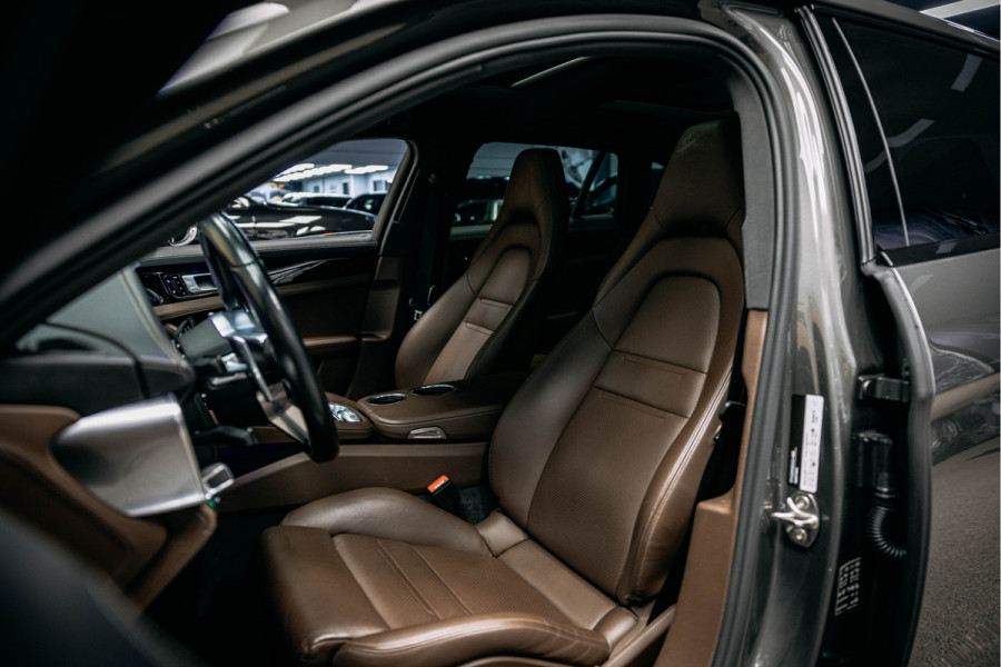 Porsche Panamera Sport Turismo 2.9 4 E-Hybrid | Origineel Nederlands | Pano | Bose | Bruin leder |