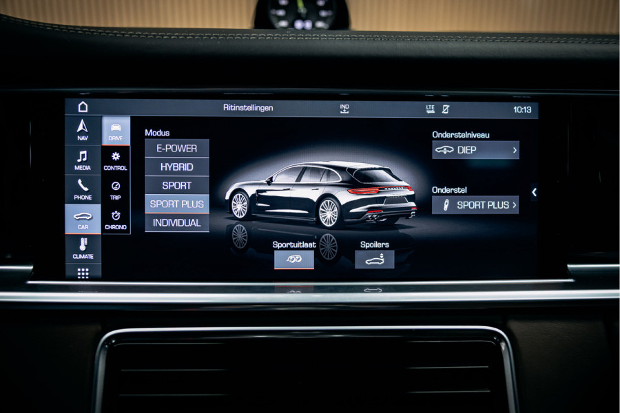 Porsche Panamera Sport Turismo 2.9 4 E-Hybrid | Origineel Nederlands | Pano | Bose | Bruin leder |
