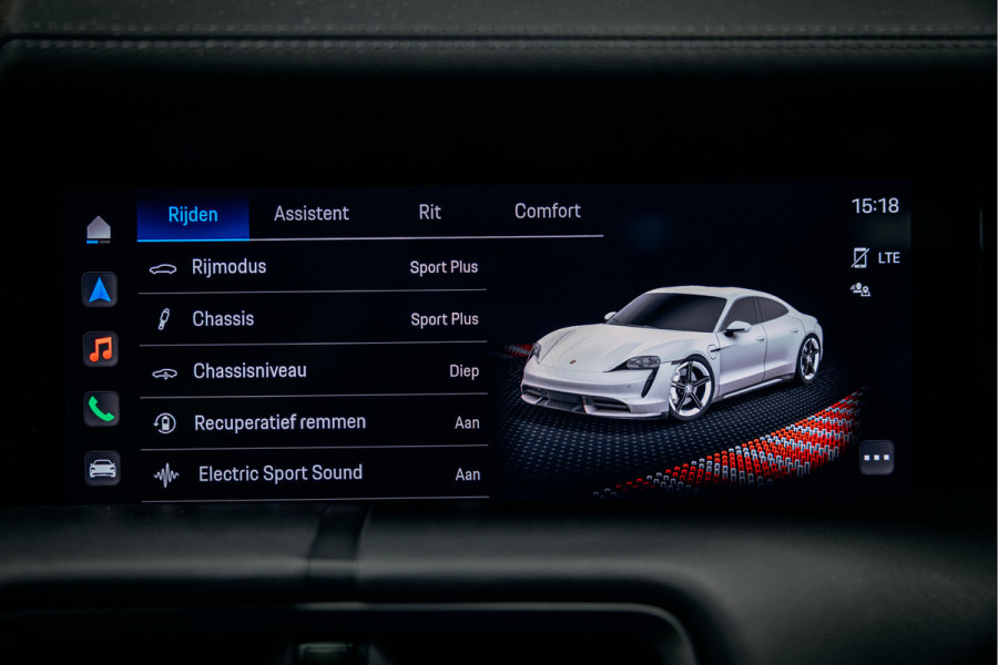 Porsche Taycan Performance 84 kWh | NL geleverd | Sport Chrono | Bose | Electric Sport Sound | Stoelverwarming |