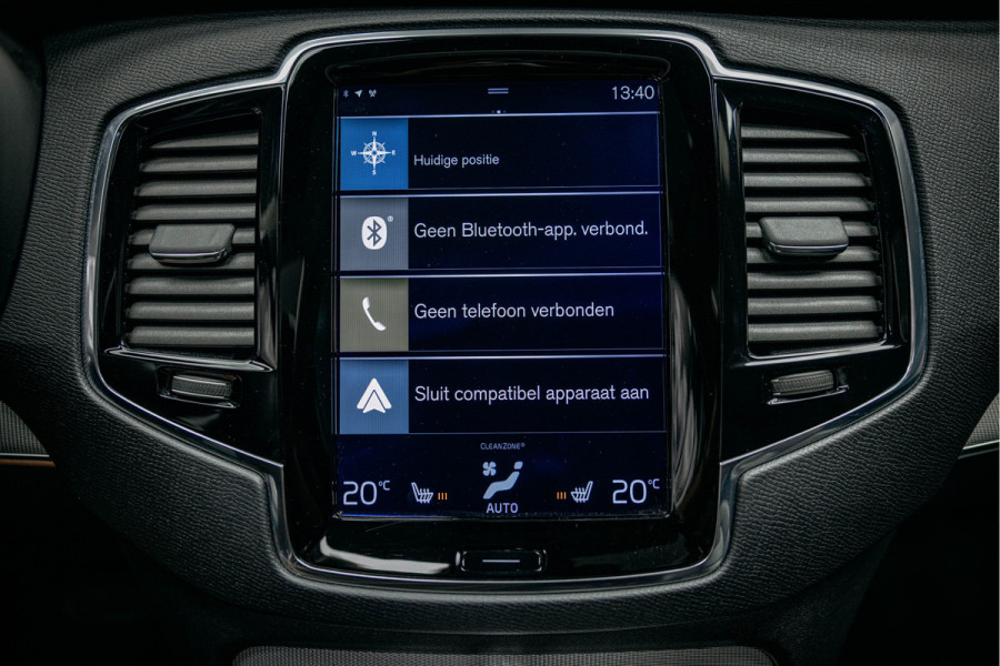 Volvo XC90 2.0 T8 Twin Engine AWD Inscription | 7 Zitter | Lederen stoelen met verwarming en geheugen | Trekhaak |
