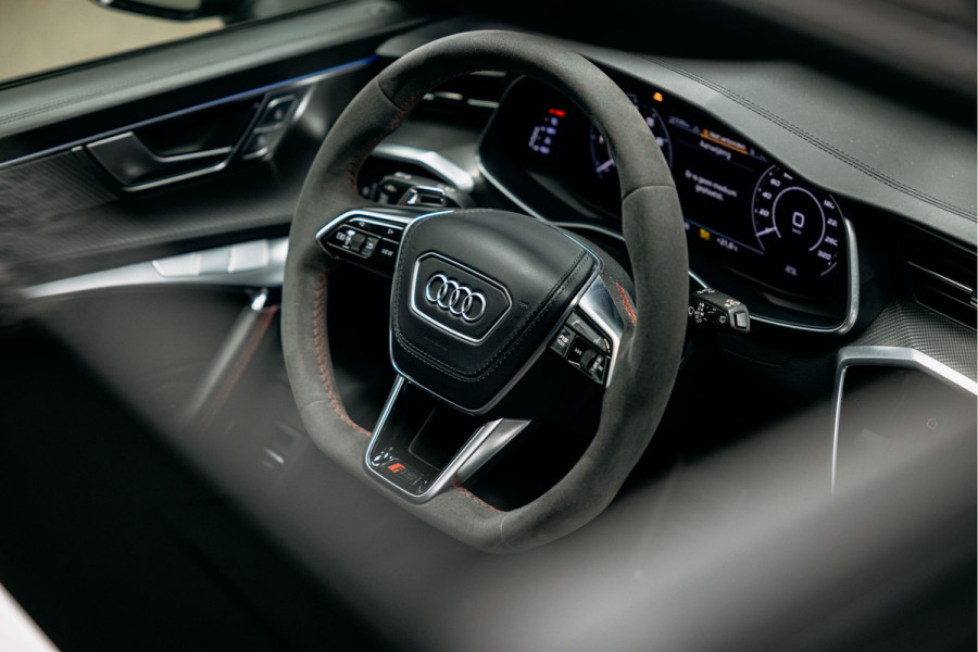 Audi RS6 Avant RS 6 TFSI quattro | Beton grijs matte | 23 inch Vossen HF7 | Keramisch | Pano |