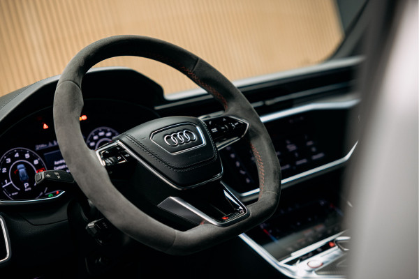 Audi RS6 Avant RS 6 TFSI quattro | Beton grijs matte | 23 inch Vossen HF7 | Keramisch | Pano |