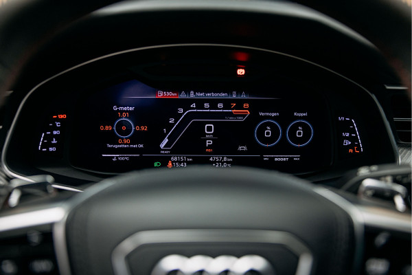 Audi RS6 Avant RS 6 TFSI quattro | Beton grijs matte | 23 inch Vossen HF7 | Keramisch | Pano |