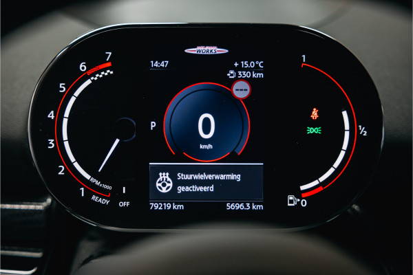 MINI Clubman 2.0 JCW ALL4 John Cooper Works | JCW | Rood dak | Sportstoelen | Stoelverwarming | Head-Up |