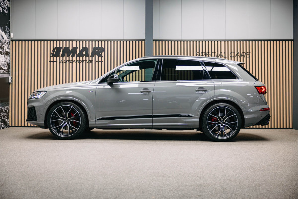 Audi Q7 55 TFSI quattro Pro Line S | Nardo | RS zetels | carbon inleg | Pano | B/O | Head-Up |